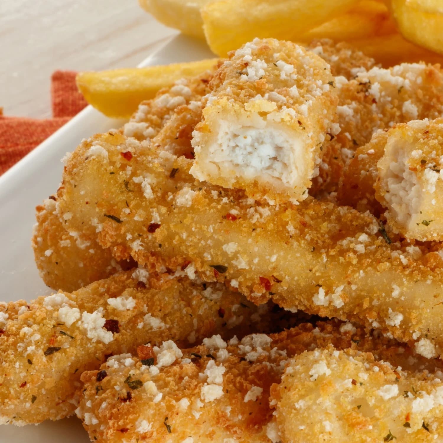 TIRITAS DE POLLO CON FINAS HIERBAS 2KG