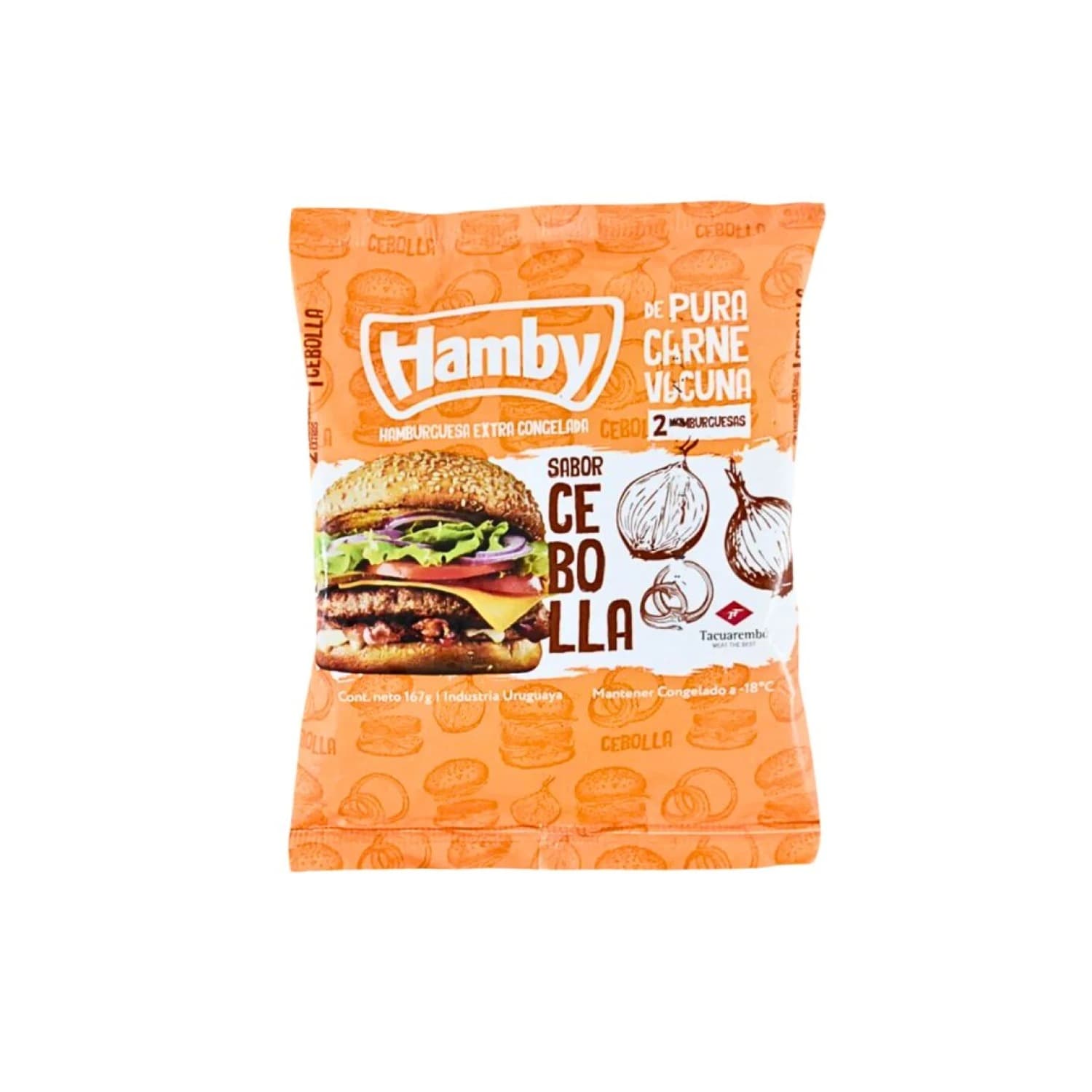 HAMBURGUESA HAMBY CEBOLLA X2
