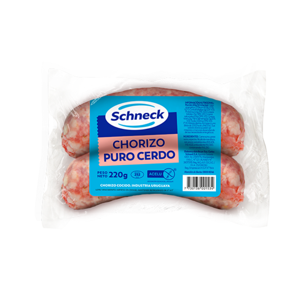 CHORIZO PURO CERDO AL VACIO X2