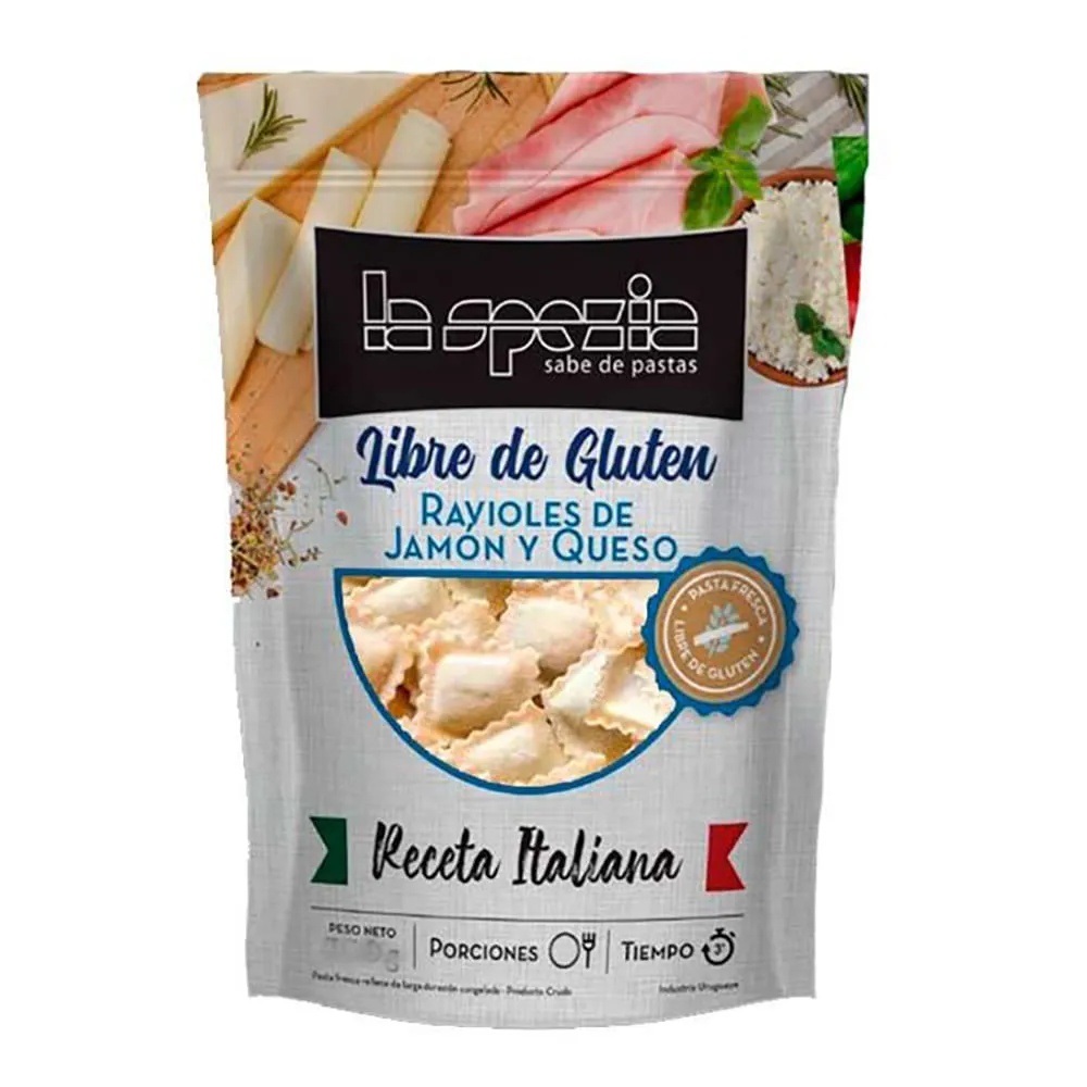 RAVIOLES JYQ SIN GLUTEN LA SPEZIA 350GRS
