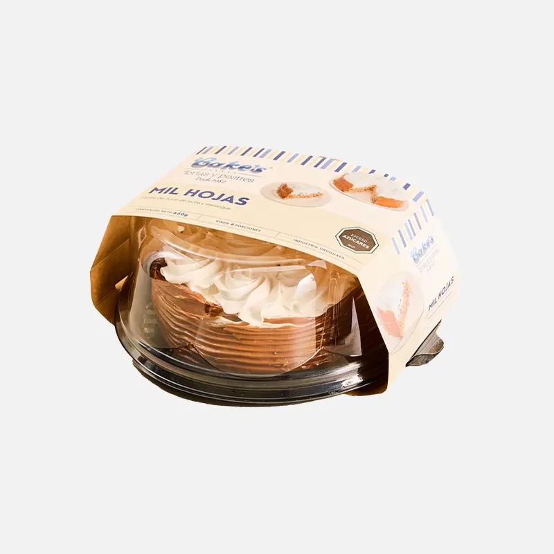 POSTRE MILHOJAS 8 PORC 650 GR CAKES