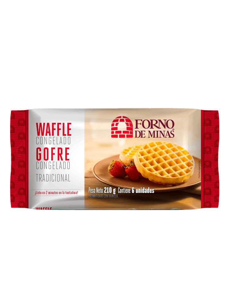 WAFFLE FORNO DE MINAS BL. 210 GRS