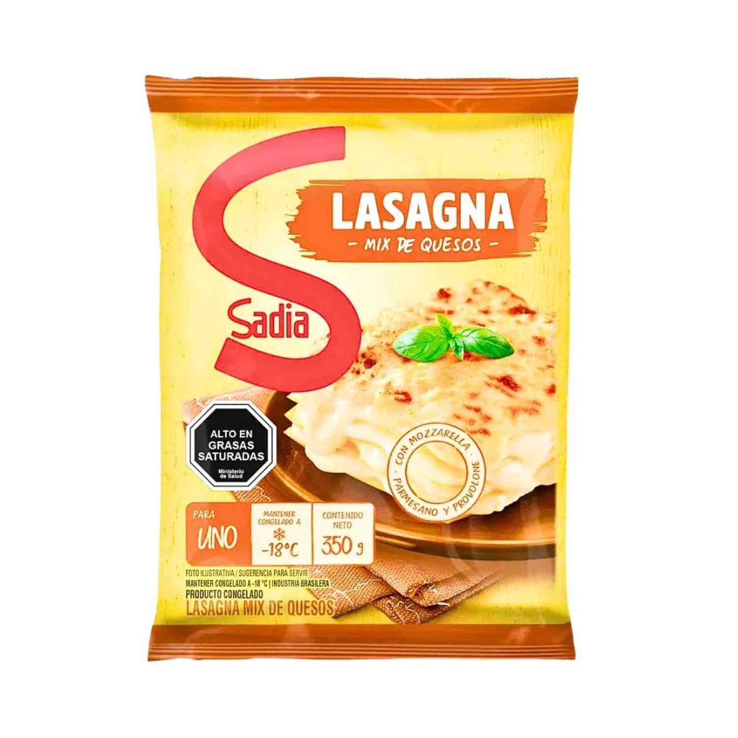 LASAGNA MIX QUESO 350 GRS.