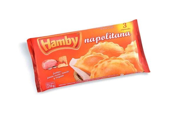 EMPANADAS HAMBY NAPOLITANA X3