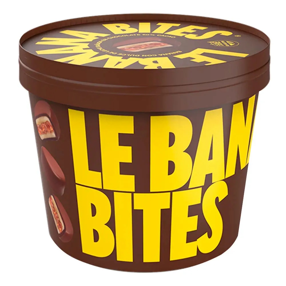 LE BANANA BITES CHOCOLATE AMARGO PT. 150 GRS.
