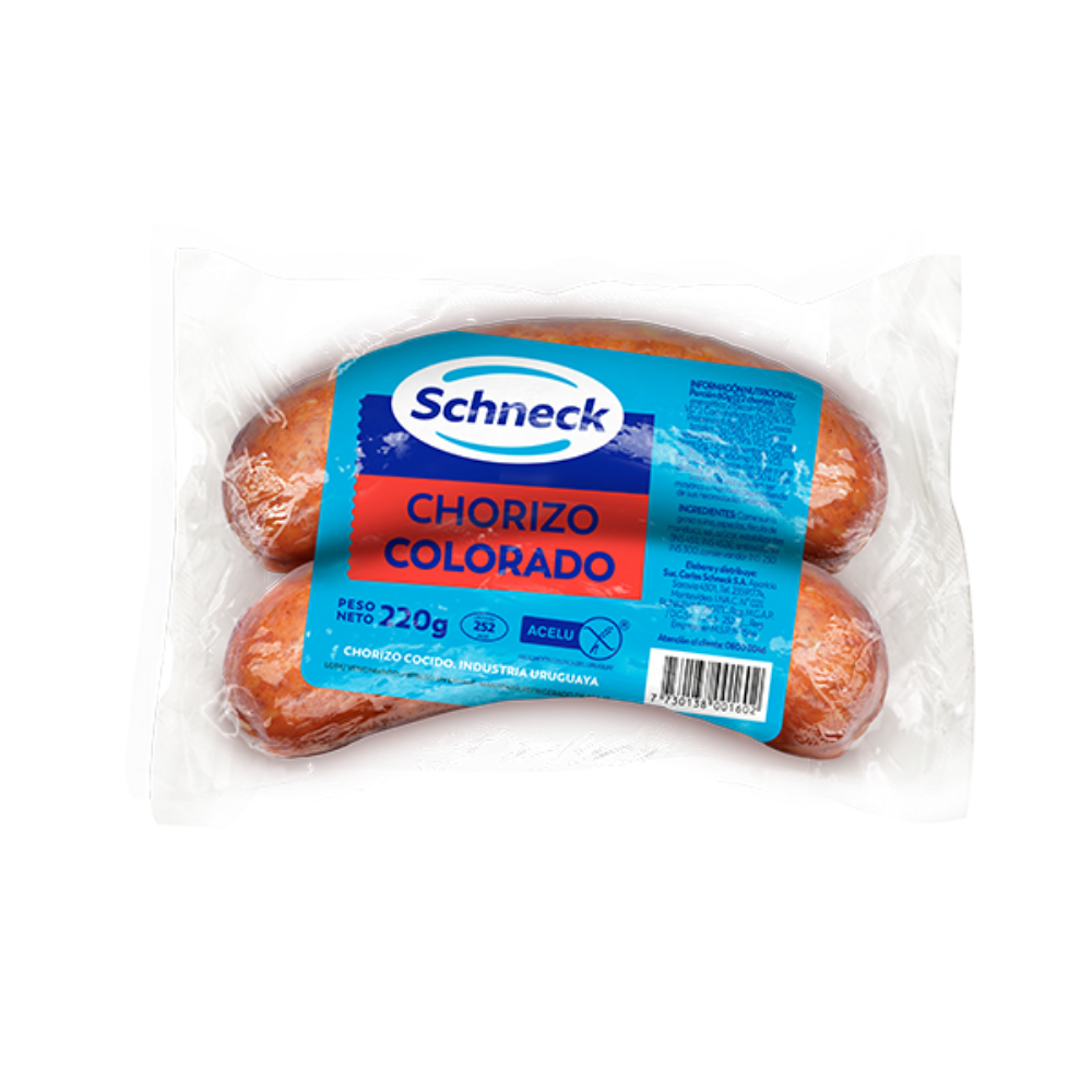 CHORIZO COLORADO AL VACIO X2