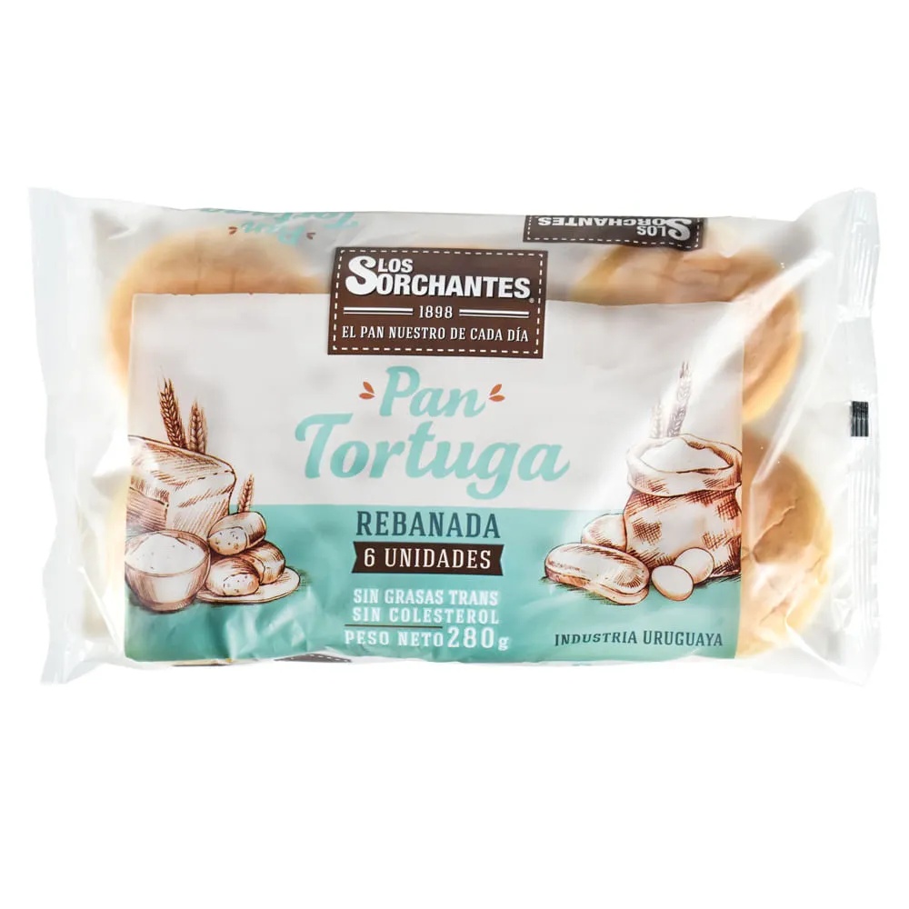 PAN TORTUGA 6 UN 330 GRS.