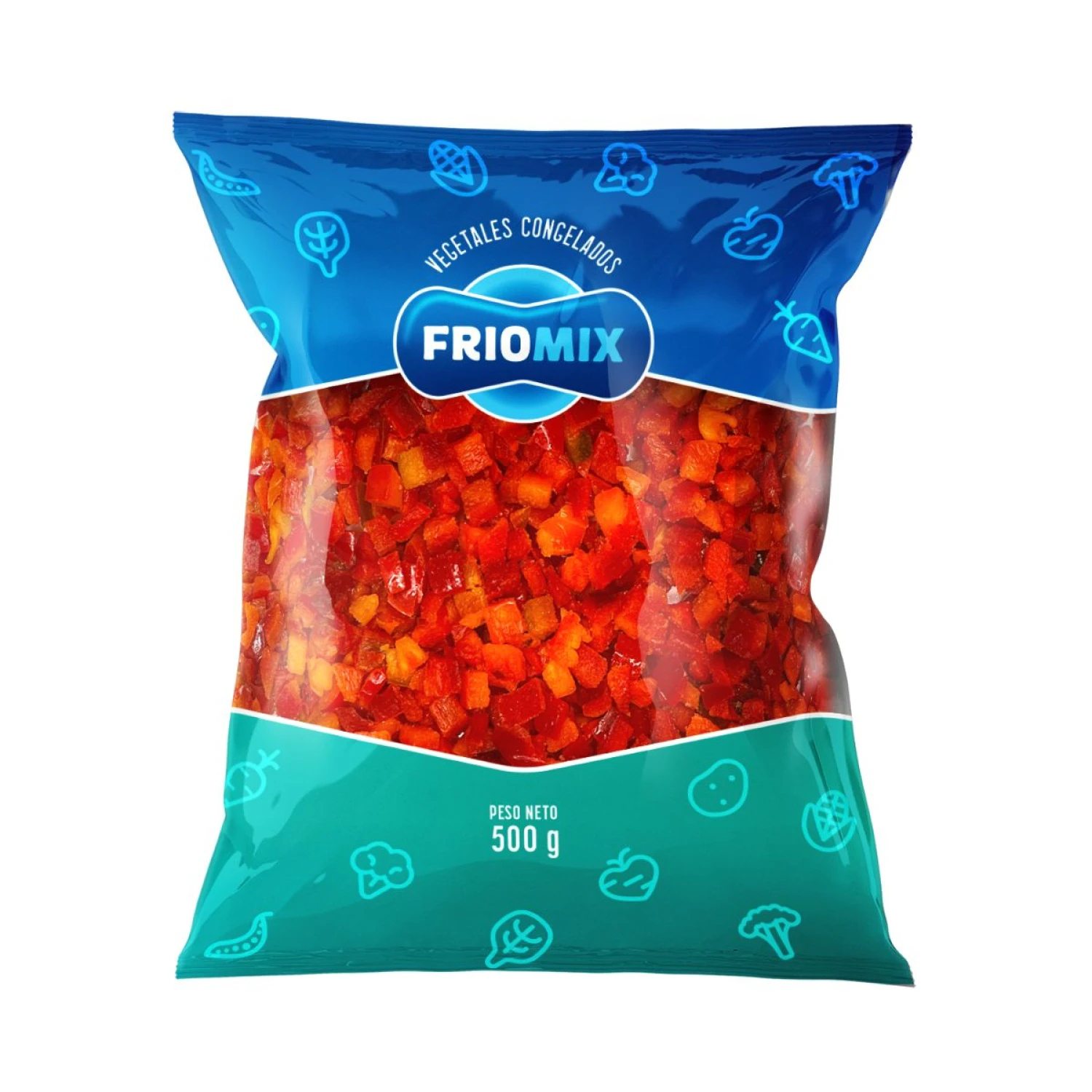 MORRON ROJO FRIOMIX 500 GR