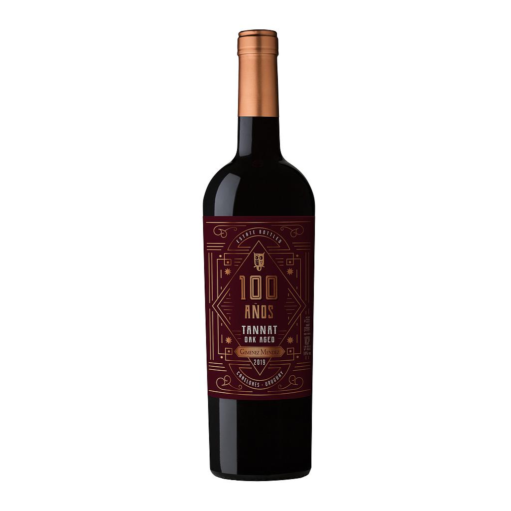 VINO 100 AÑOS TANNAT AGED 2020 750 ML.
