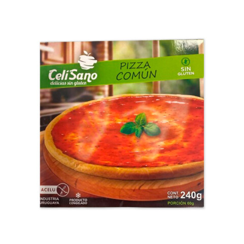 PIZZA CON SALSA CELISANO 240GRS