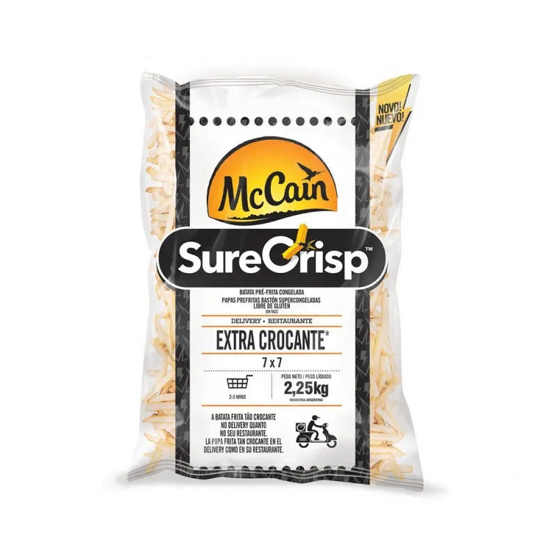 PAPAS MC CAIN SURE CRISP 7X7 2,25KG