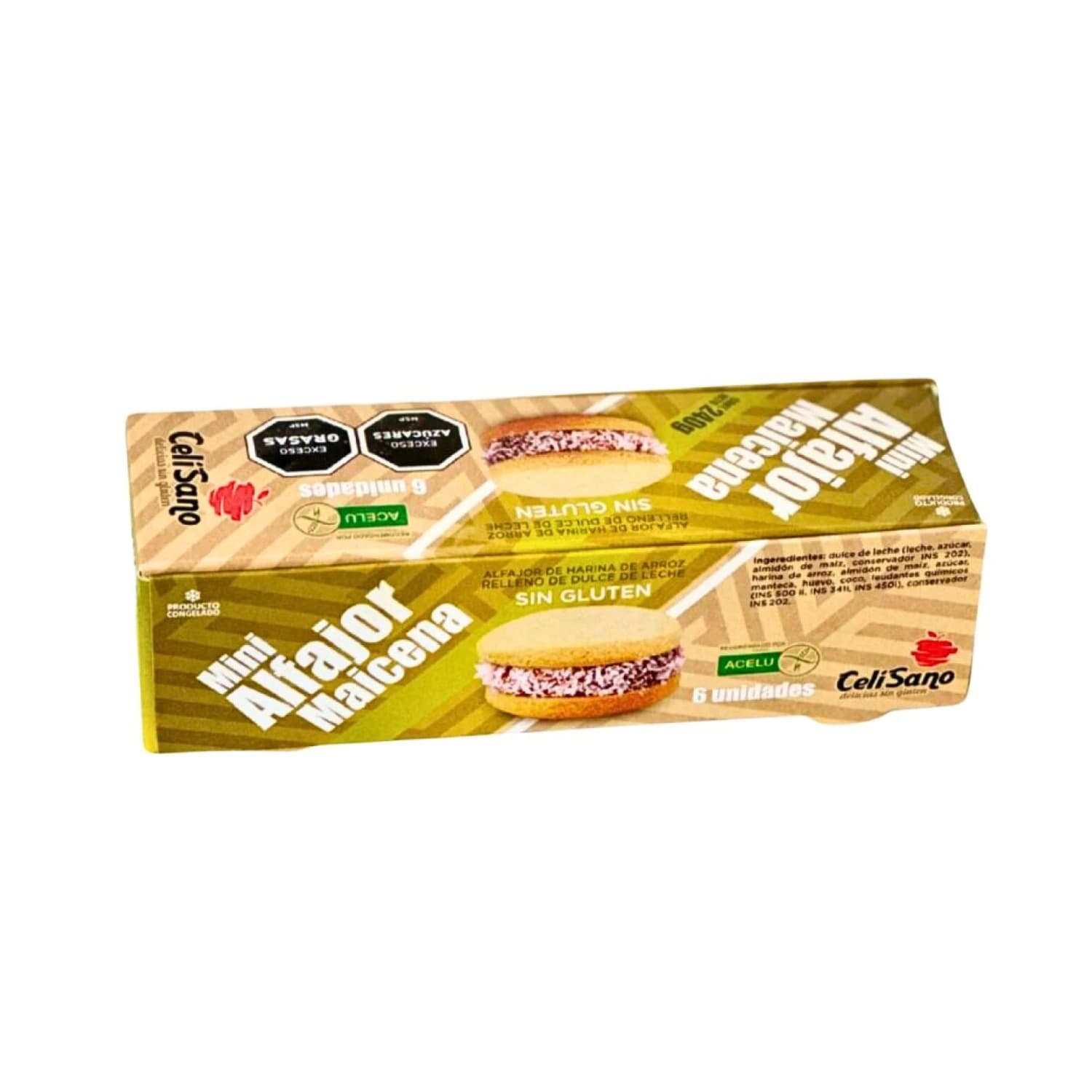 ALFAJOR MAICENA X6
