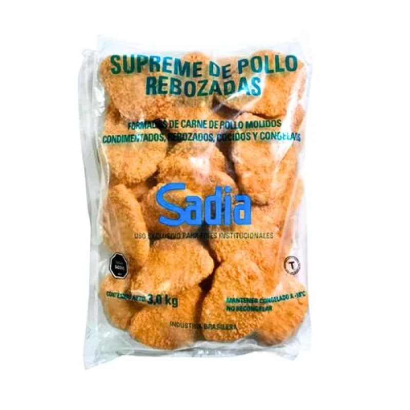 PECHUGA DE POLLO SADIA REBOZADA 3 KG