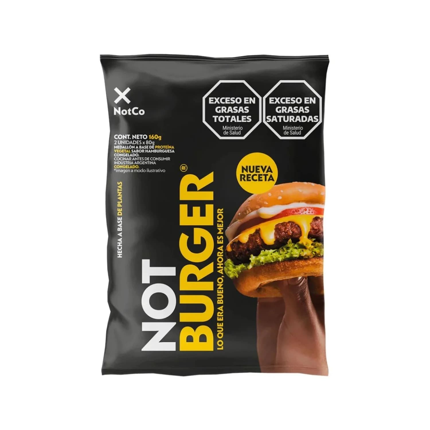 NOT BURGER VEGAN X2 80 G