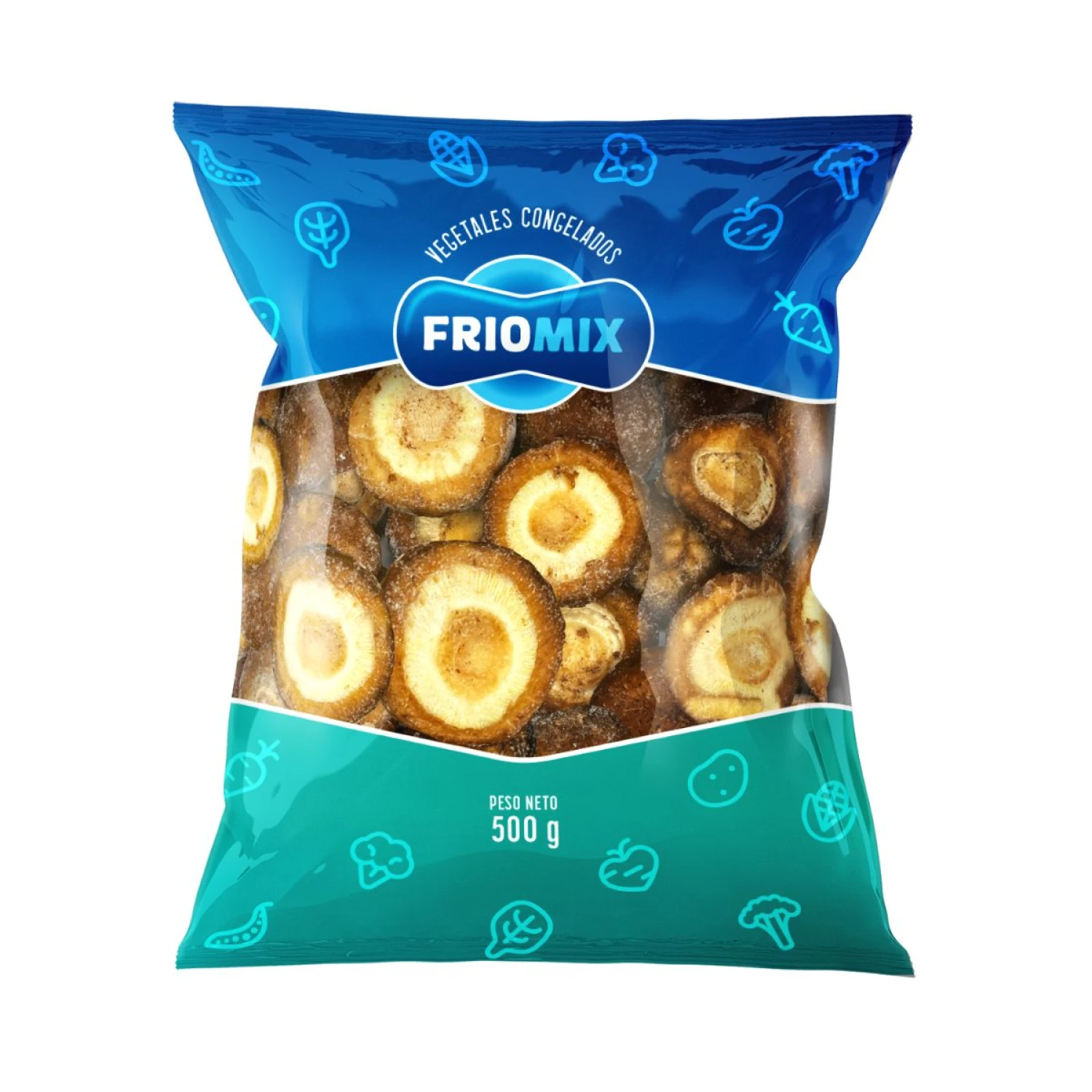 HONGO SHITAKE ENTERO FRIOMIX 500 GR