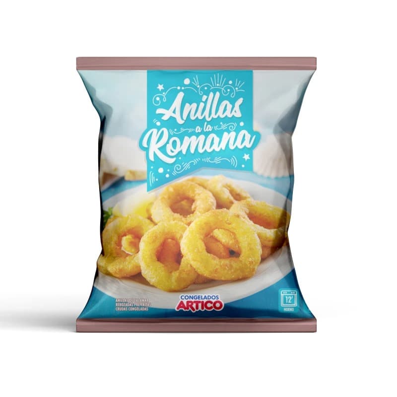 ANILLAS DE CALAMAR A LA ROMANA 500 GRS.