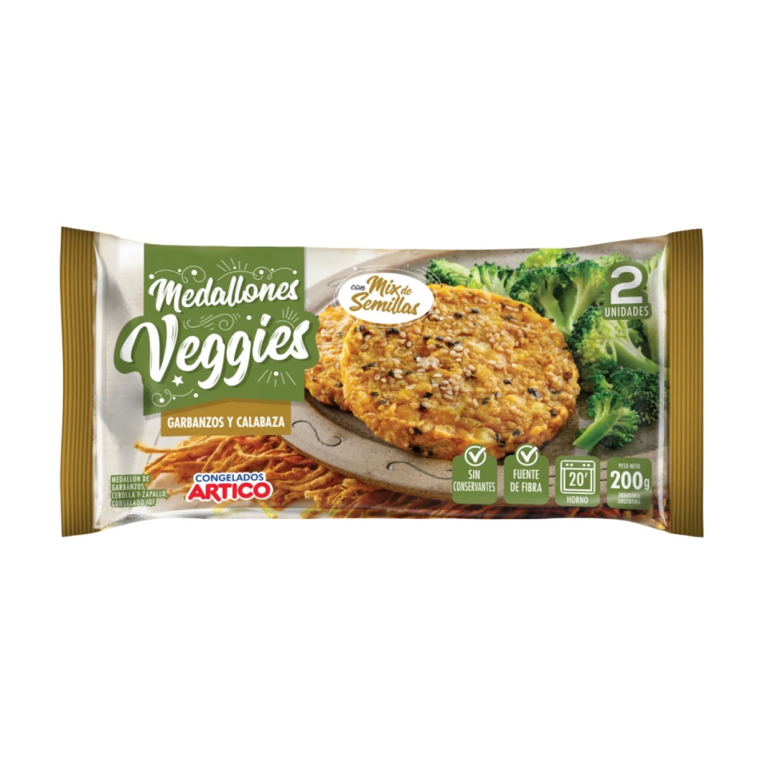HAMBURGUESA GARBANZO Y CALABAZA