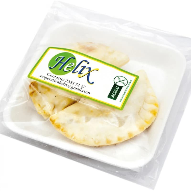 EMPANADAS HELIX JAMON Y QUESO 2UN 140 GRS