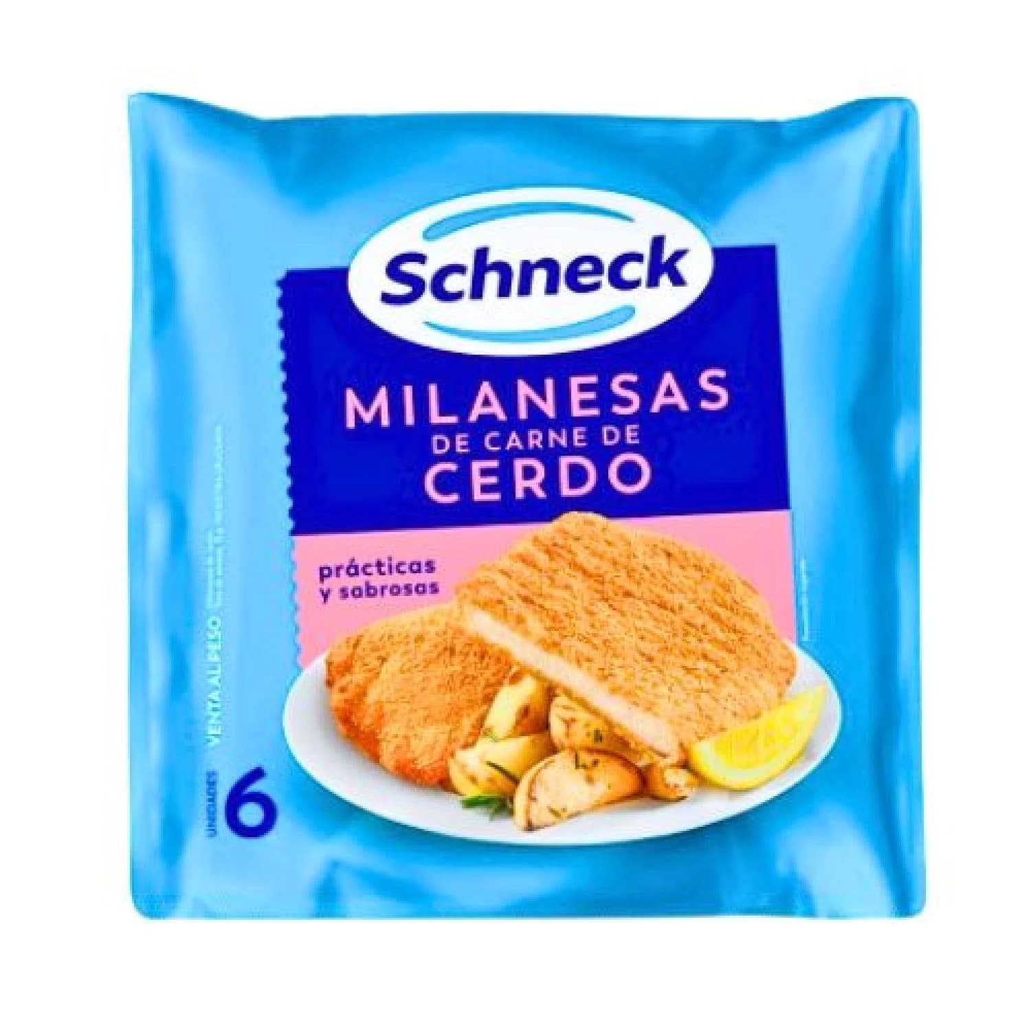 MILANESAS DE CERDO SCHNECK X6