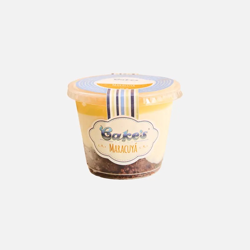 POSTRE CAKES TRIPLE MARACUYA 90 GRS.