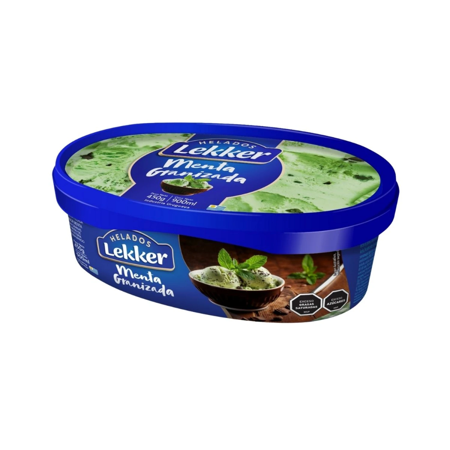 HELADO LEKKER MENTA GRANIZADA 900ML