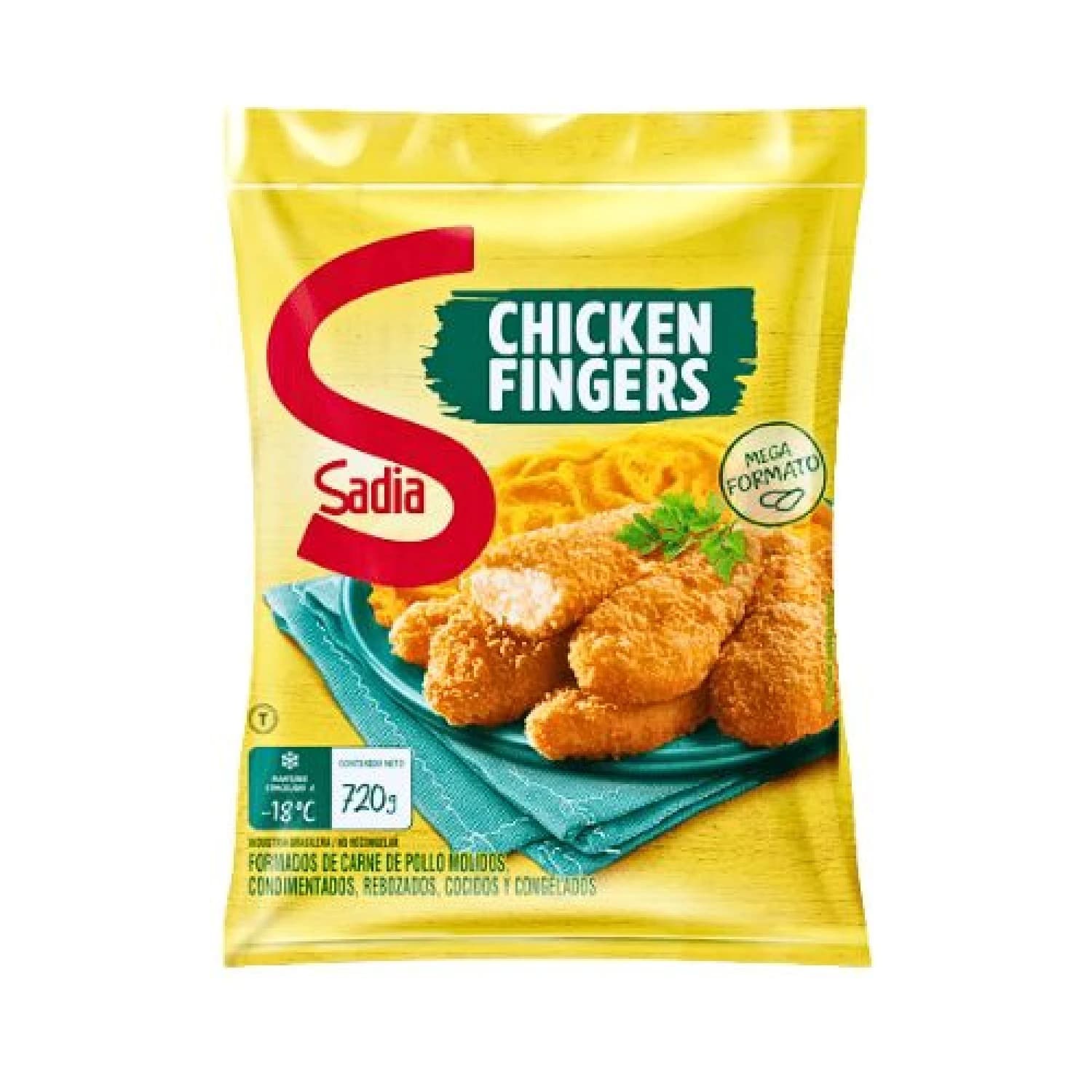CHICKEN FINGERS SADIA 720 GRS.