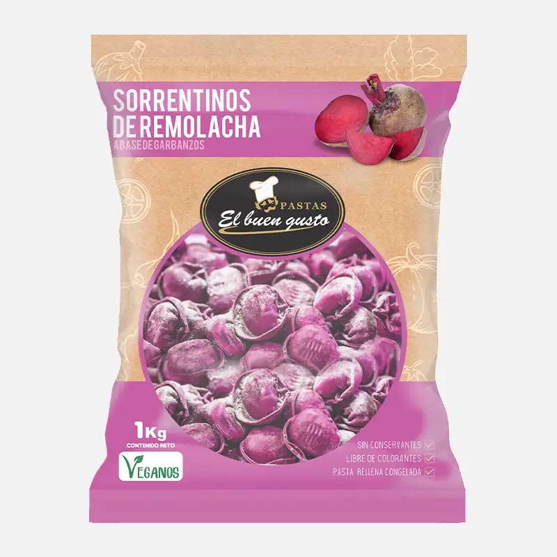 SORRENTINOS VEGANOS REMOLACHA 1KG