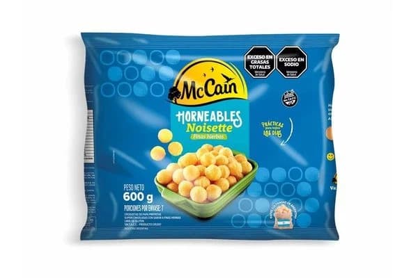 PAPAS NOISETTES CONGELADAS FINAS HIERBAS MC CAIN 600 G