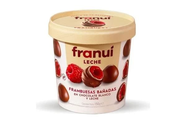 FRANUI FRAMBUESA CHOCOLATE CON LECHE 150 GRS
