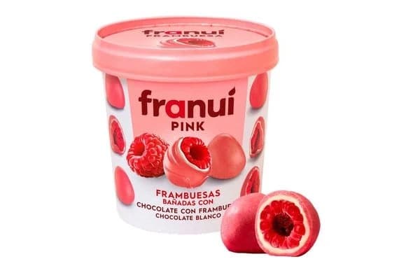 FRANUI FRAMBUESA CHOCOLATE PINK 150GR