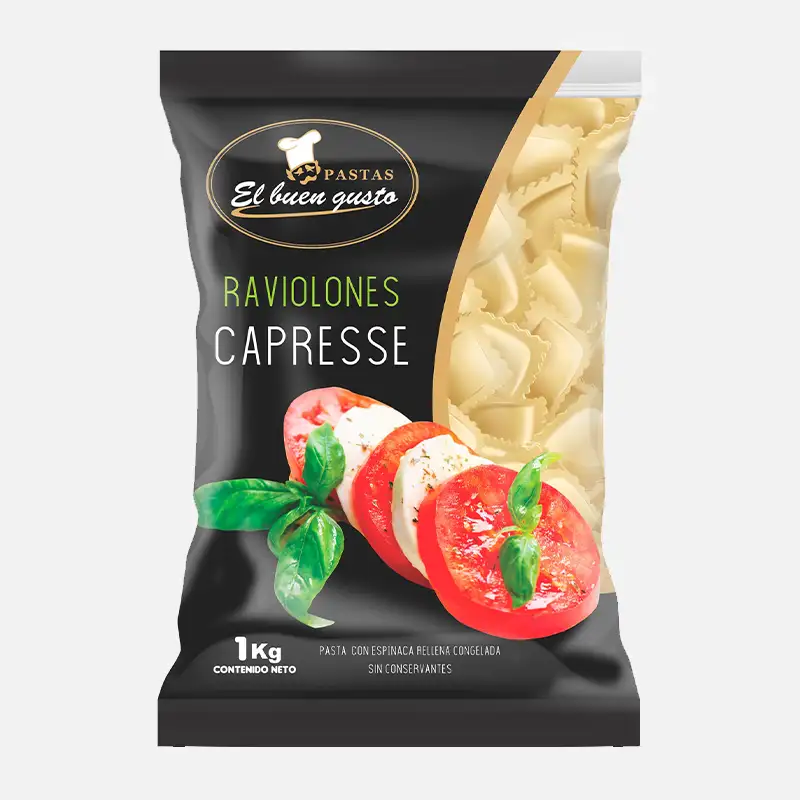 RAVIOLONES CAPRESE 1 KG BUEN GUSTO