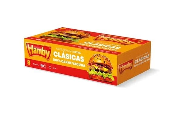 HAMBURGUESAS HAMBY X8 668 GRS
