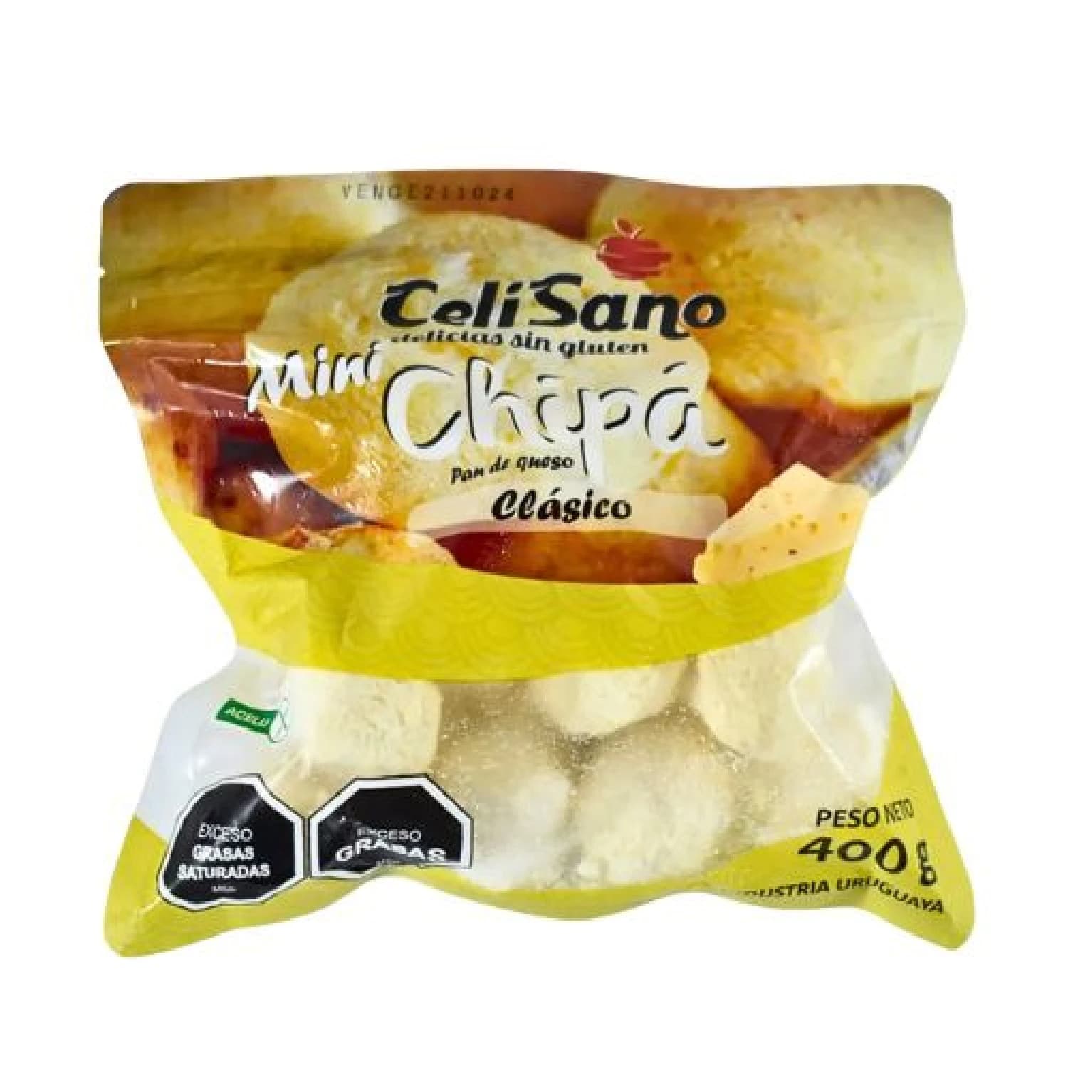 MINI PAN DE QUESO CHIPA BL 400 GRS .